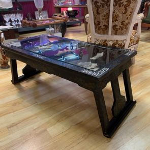 Table basse esprit chinois